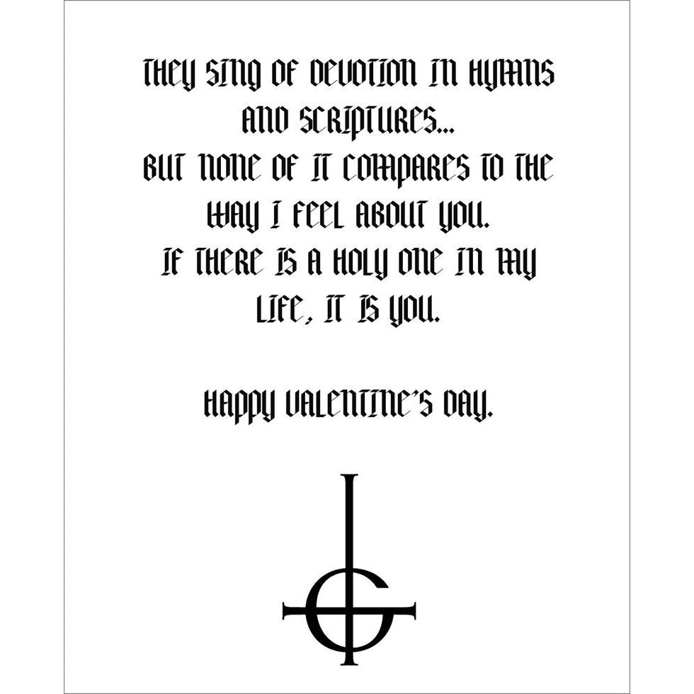 Unchained Melody (Rockabilia Exclusive) Greeting Card