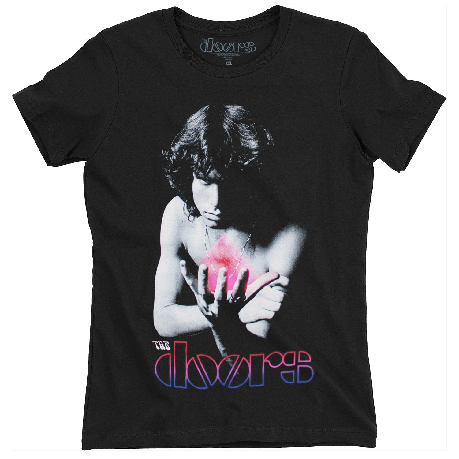 Doors Jim Morrison Pink Prism Junior Top