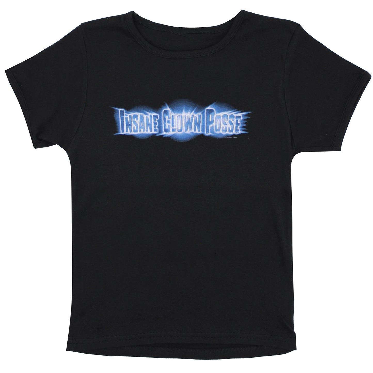 Insane Clown Posse Blue Glowing Logo Junior Top