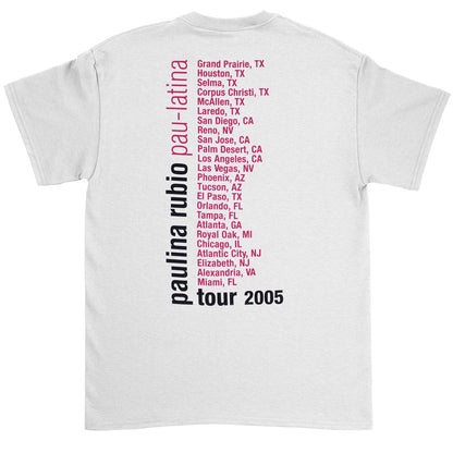 Paulina Rubio pau-latina tour 2005 T-shirt