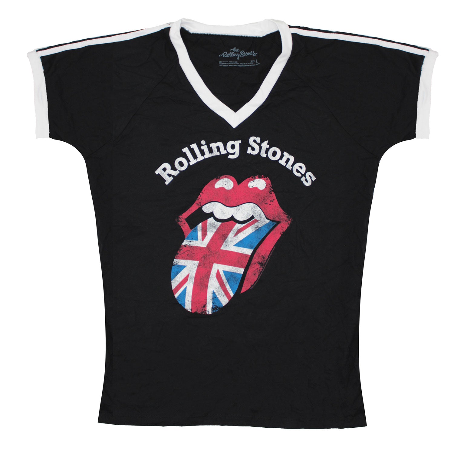 Rolling Stones Union Jack Tongue Junior Top