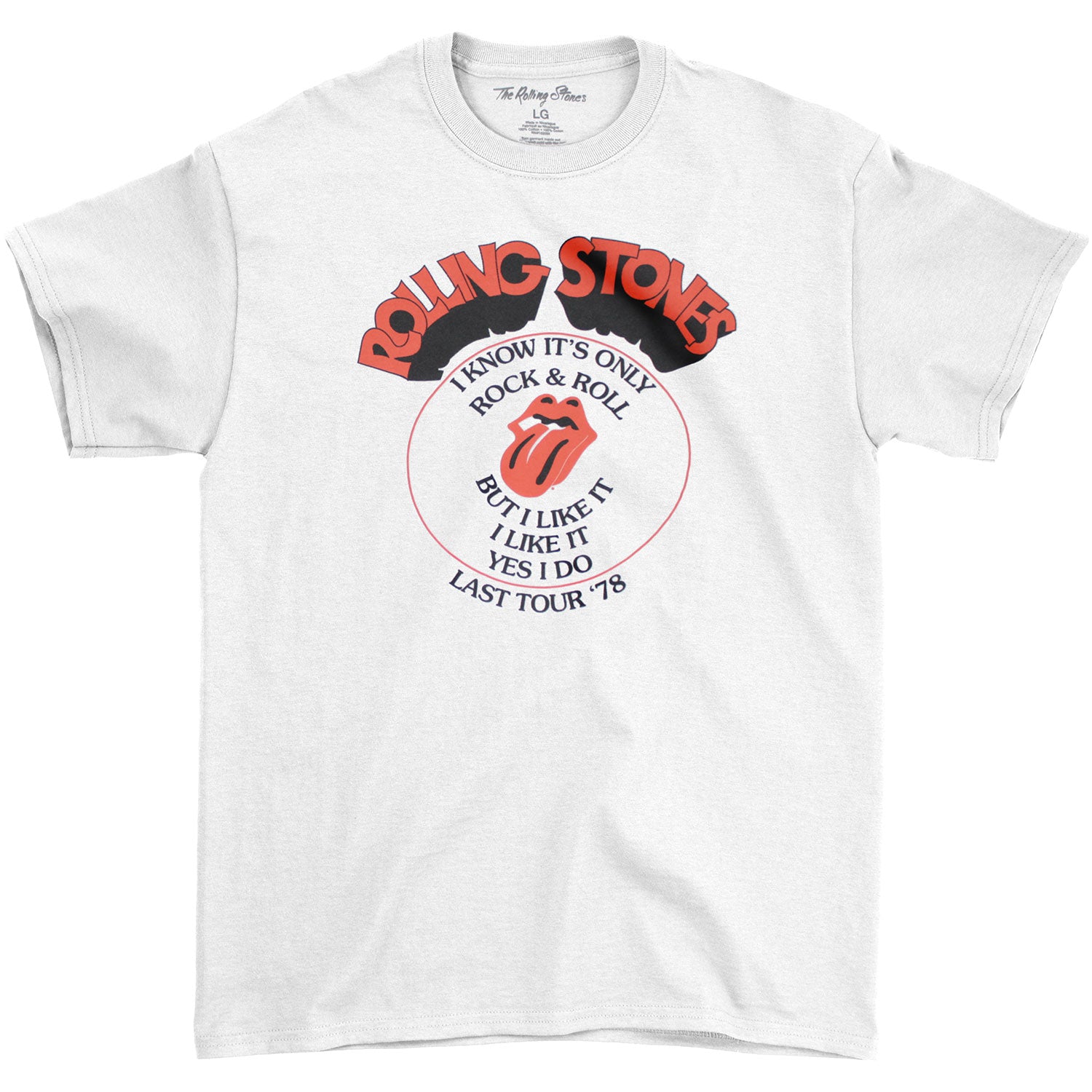 Rolling Stones Last Tour '78 Junior Top