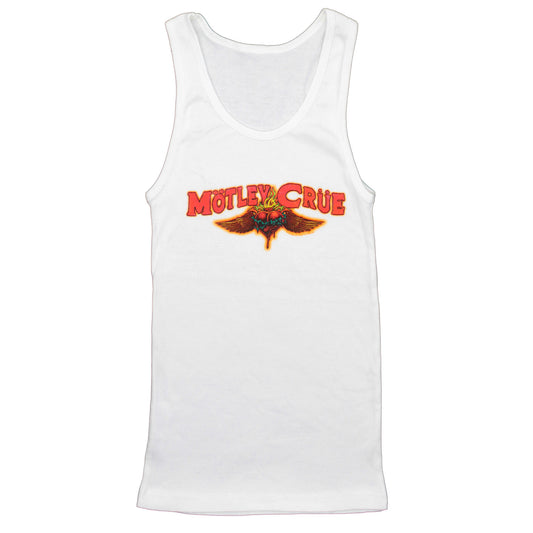 Motley Crue Winged Sacred Heart Logo Junior Top
