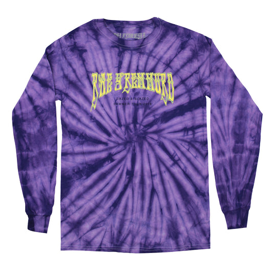 Rae Sremmurd Dazed & Blazed Summer Tour 2018 Tie Dye Long Sleeve