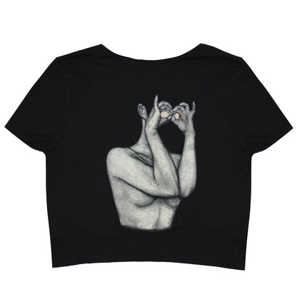 Katy Perry Topless Portrait Crop Top Junior Top