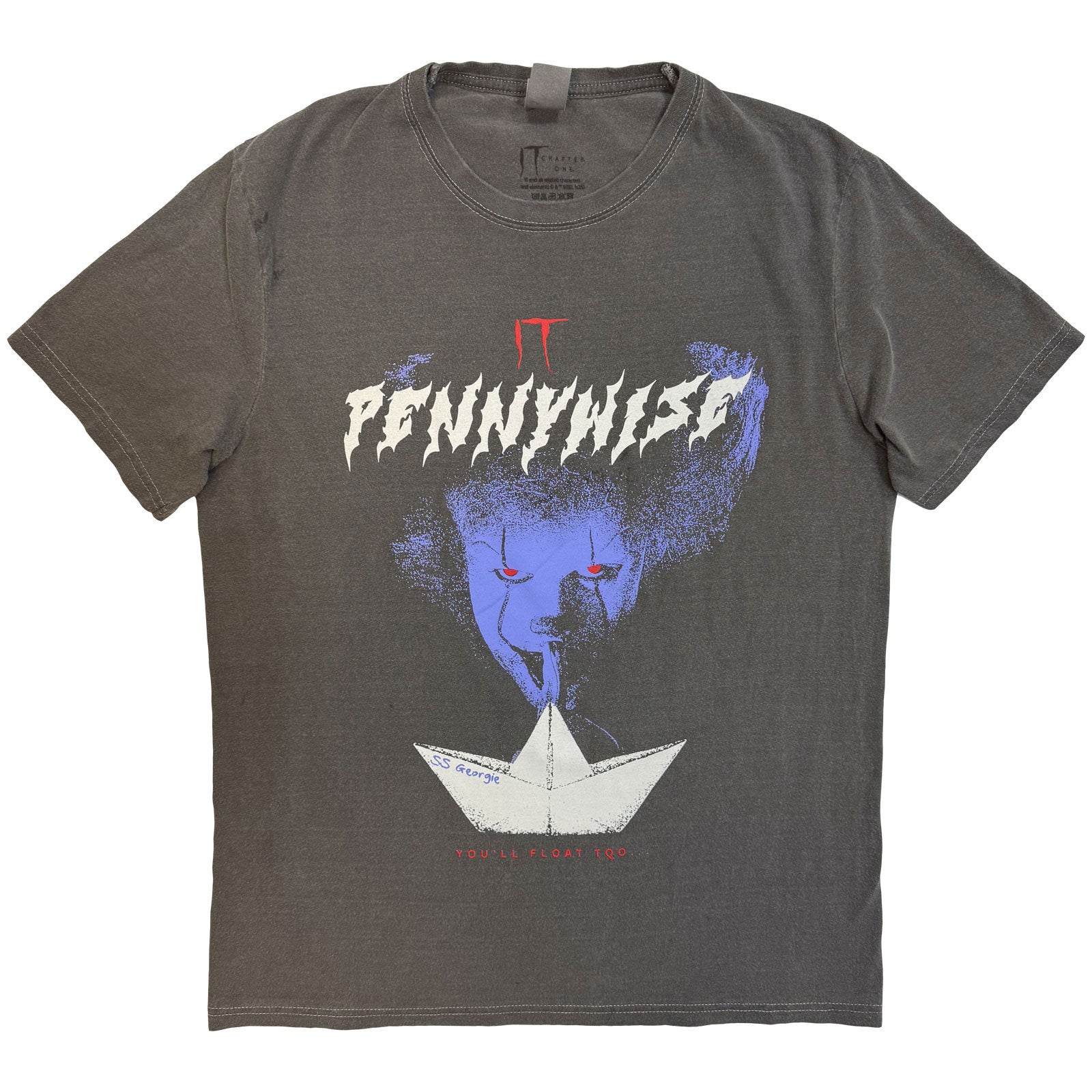 IT Pennywise Paper Boat T-shirt