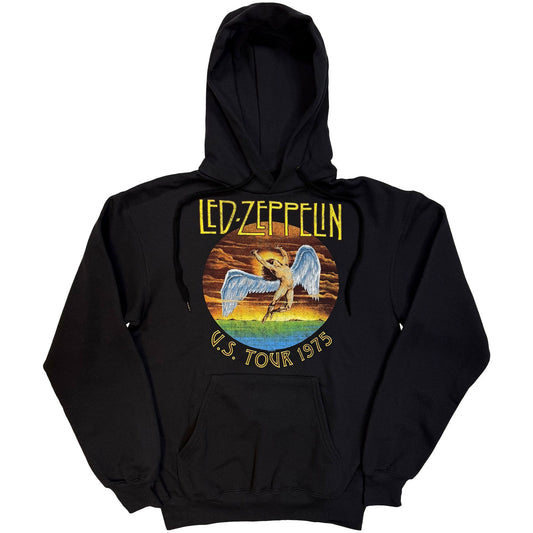 Led Zeppelin Usa Tour '75 Hooded Sweatshirt