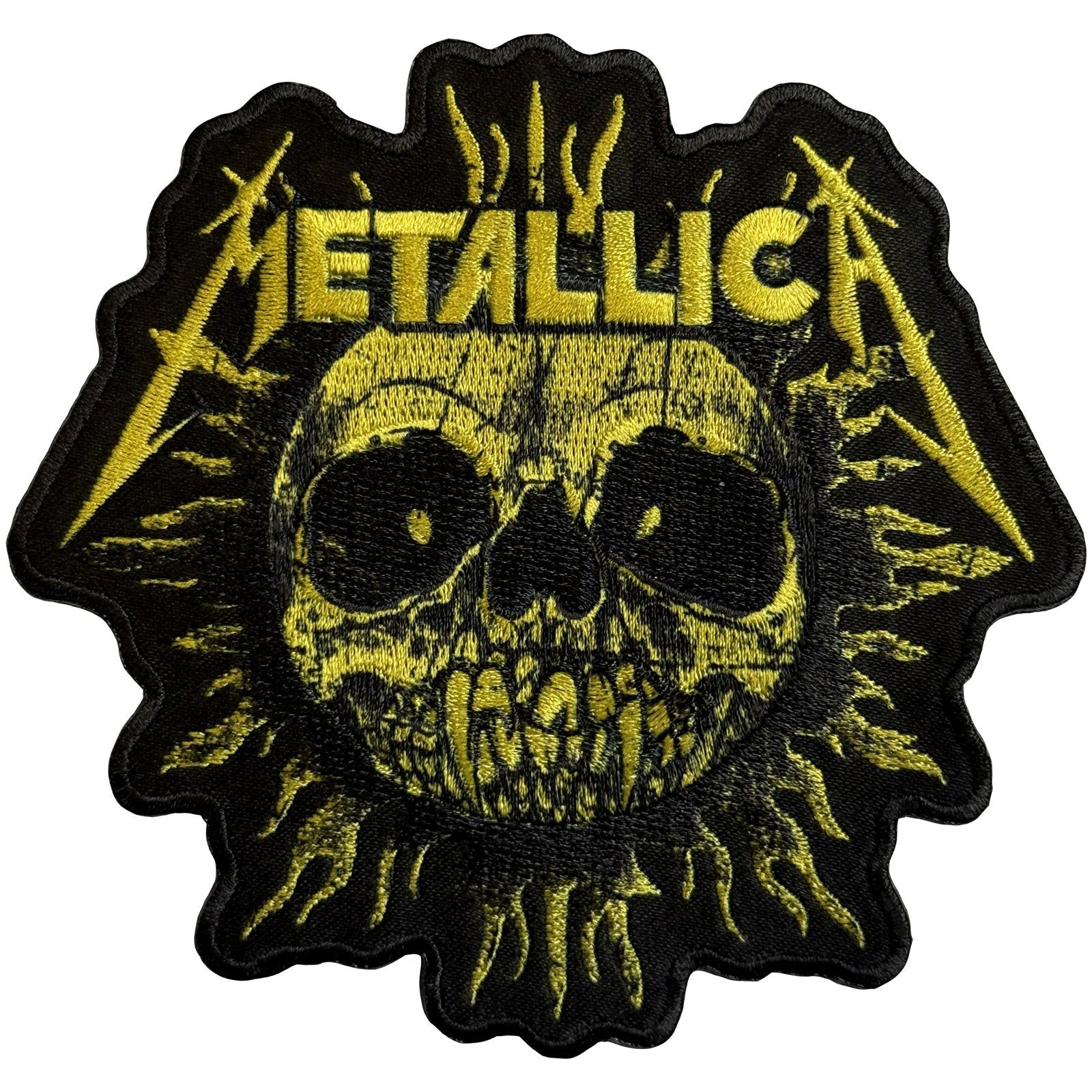 Metallica Sun Mono Woven Patch Metallica Merch Store metallica-sun-mono-woven-patch-metallica-merch-store