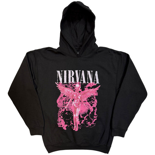 Nirvana Angel Red Hooded Sweatshirt