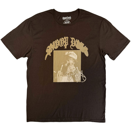 Snoop Dogg Middle Finger T-shirt
