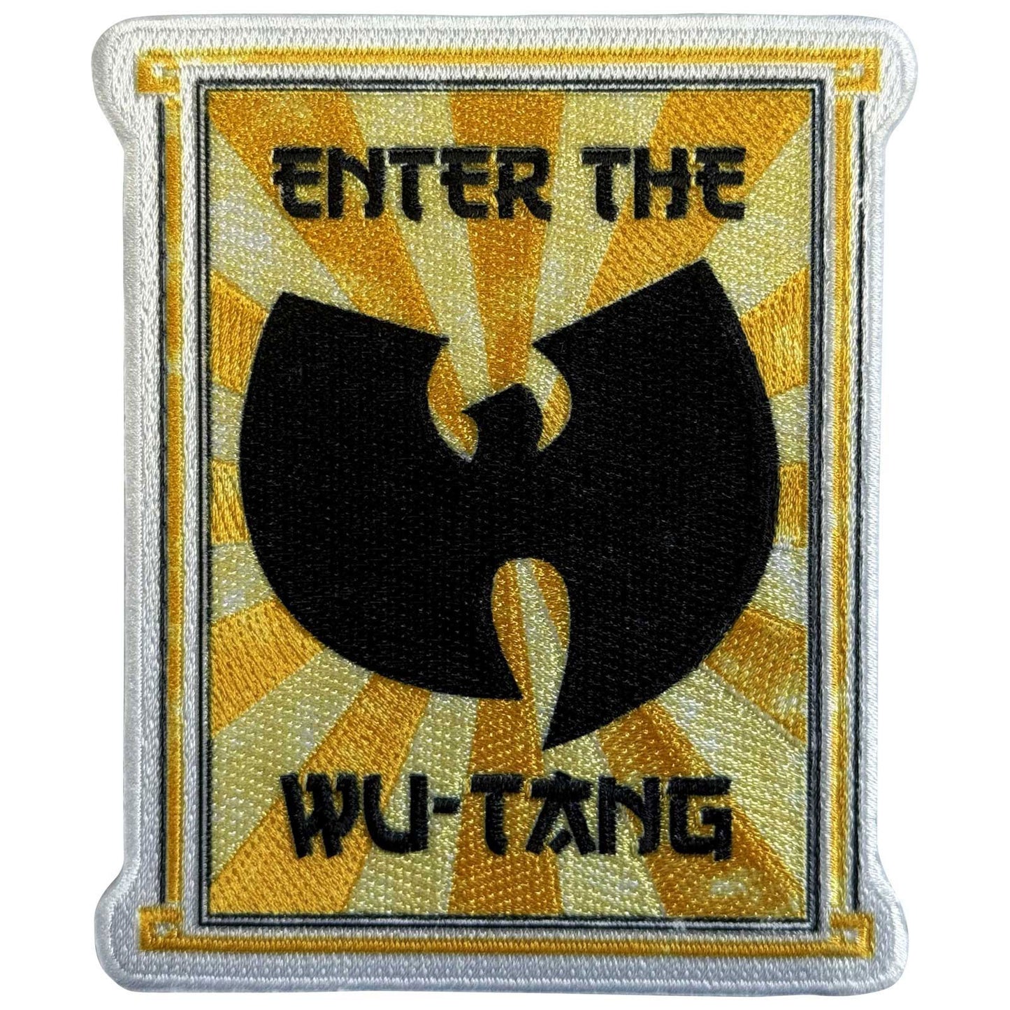 Wu Tang Clan Enter The Wu-tang Woven Patch