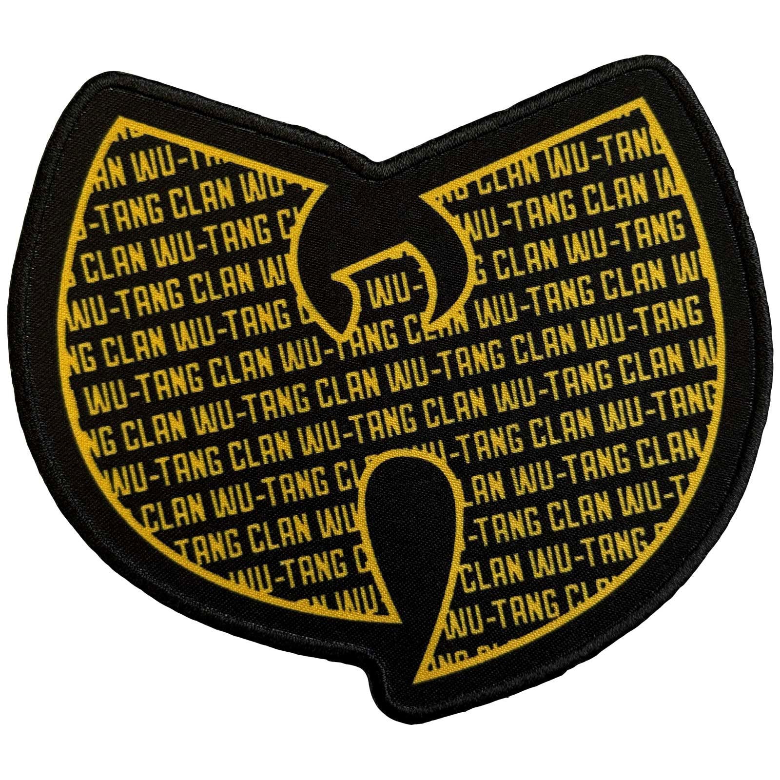 Wu Tang Clan Logos In Logo Woven Patch