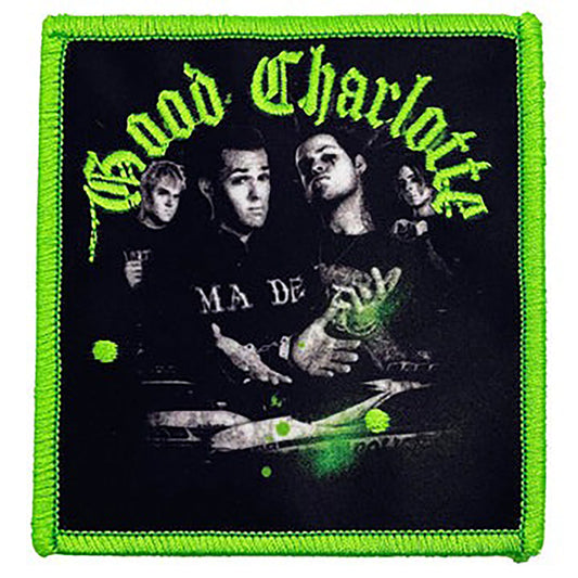 Stencil Photo Embroidered Patch