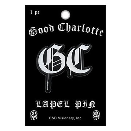 Graffiti Logo Pewter Pin Badge