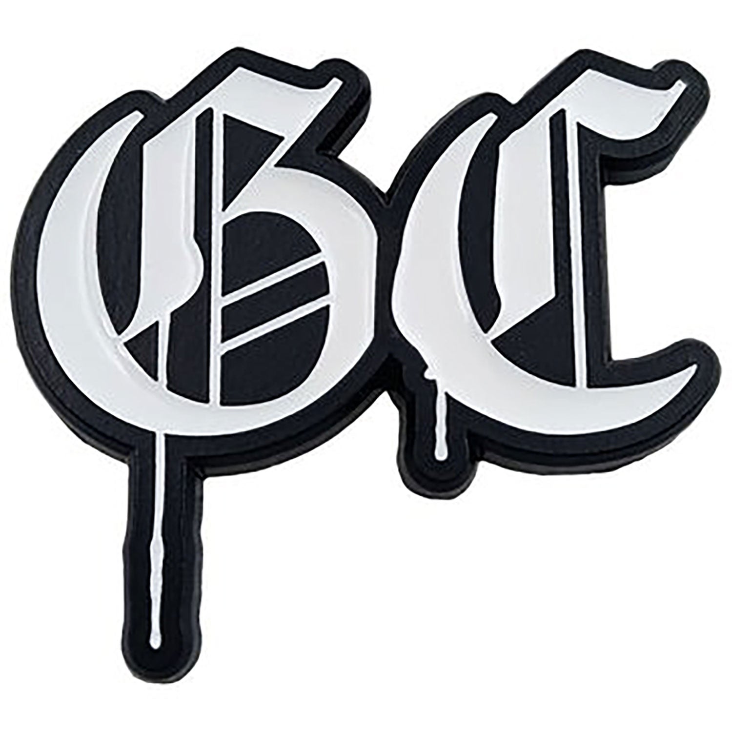 Graffiti Logo Pewter Pin Badge