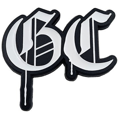 Graffiti Logo Pewter Pin Badge