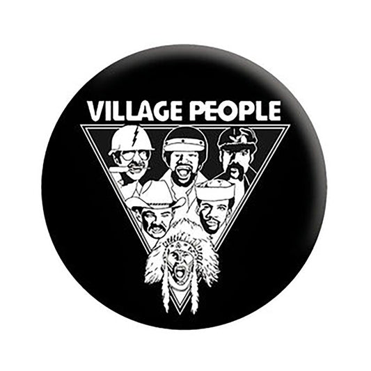 Village People Group Button
