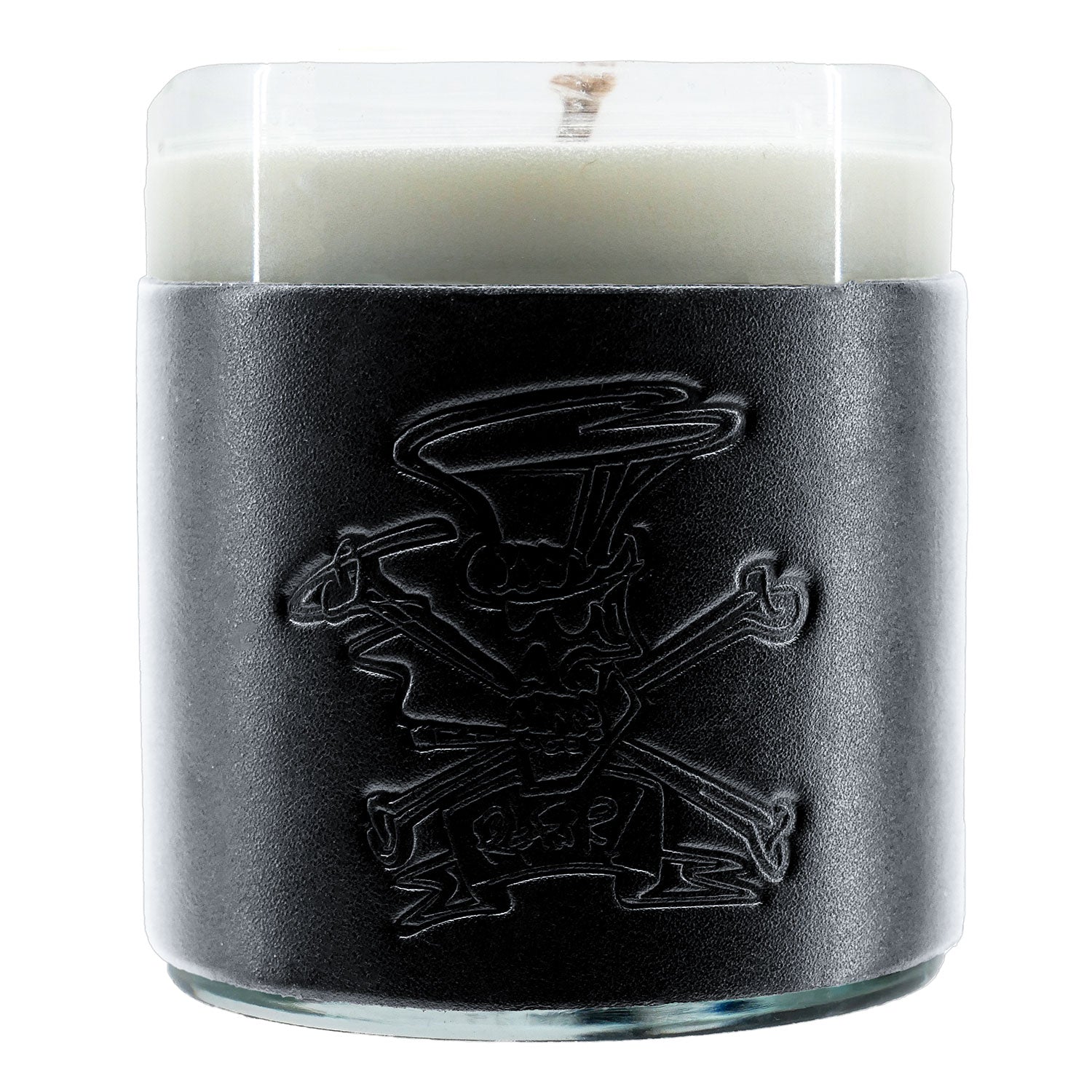 R&FN'R! Logo Leather Wrap Candle