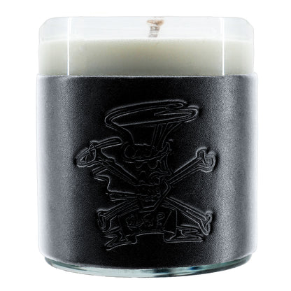 R&FN'R! Logo Leather Wrap Candle