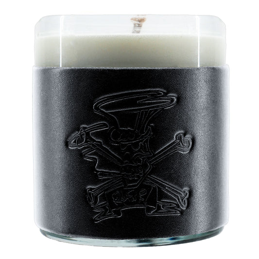 R&FN'R! Logo Leather Wrap Candle
