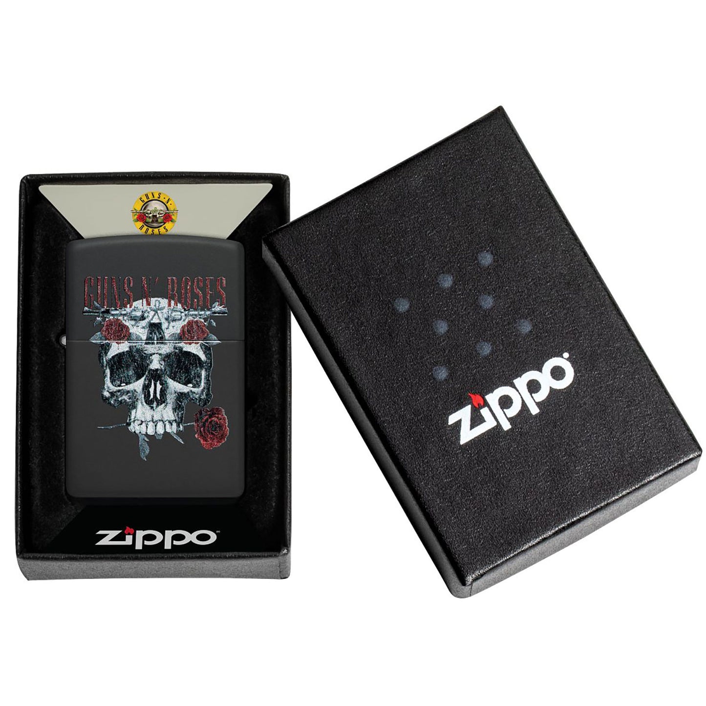 Guns N Roses Skull Logo Refillable Lighter