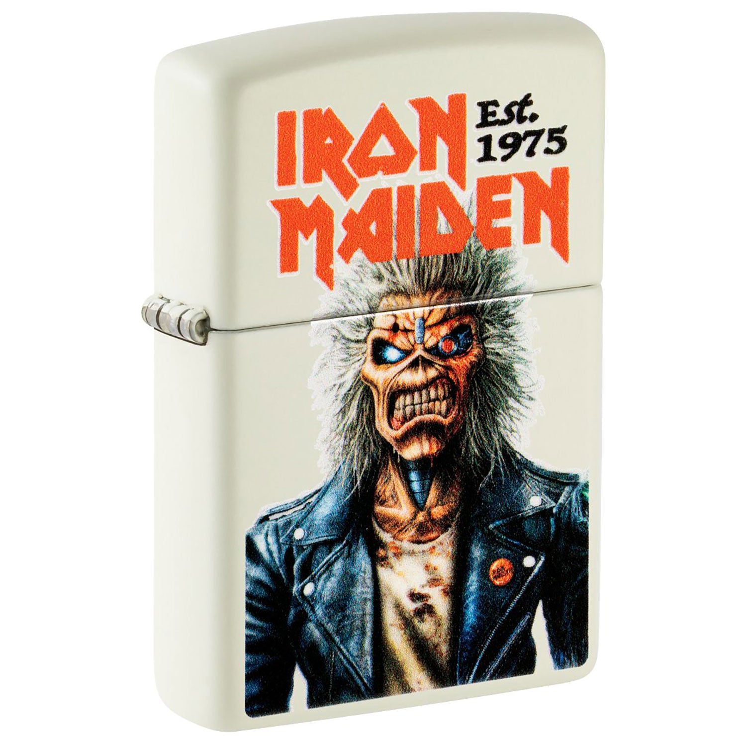 Iron Maiden Glow-in-the-Dark Green Est. 1975 Refillable Lighter