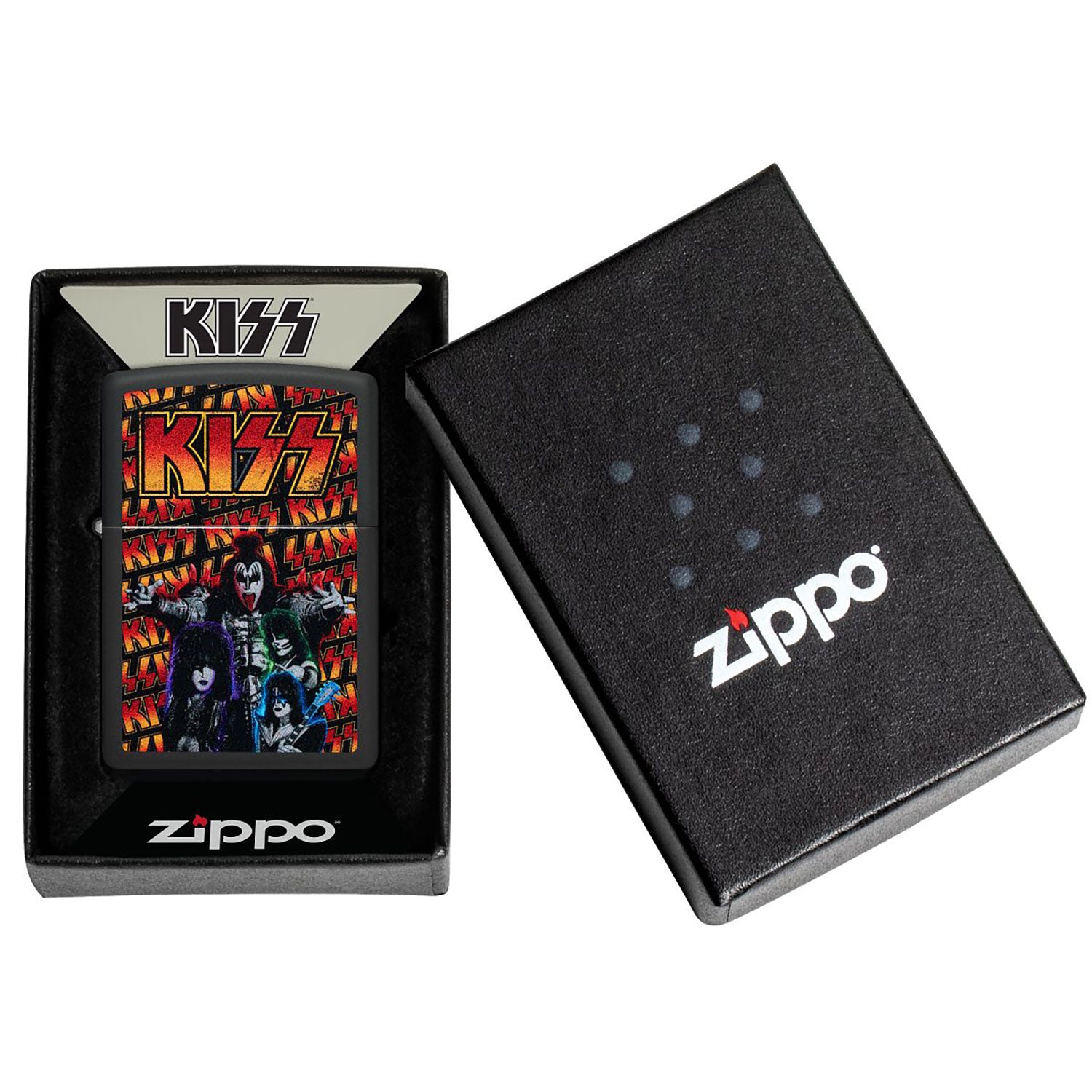 KISS Multi Logos Refillable Lighter