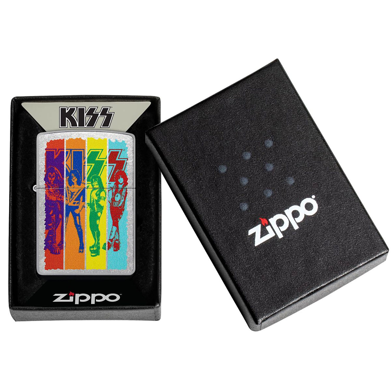 KISS Color Stripes Refillable Lighter