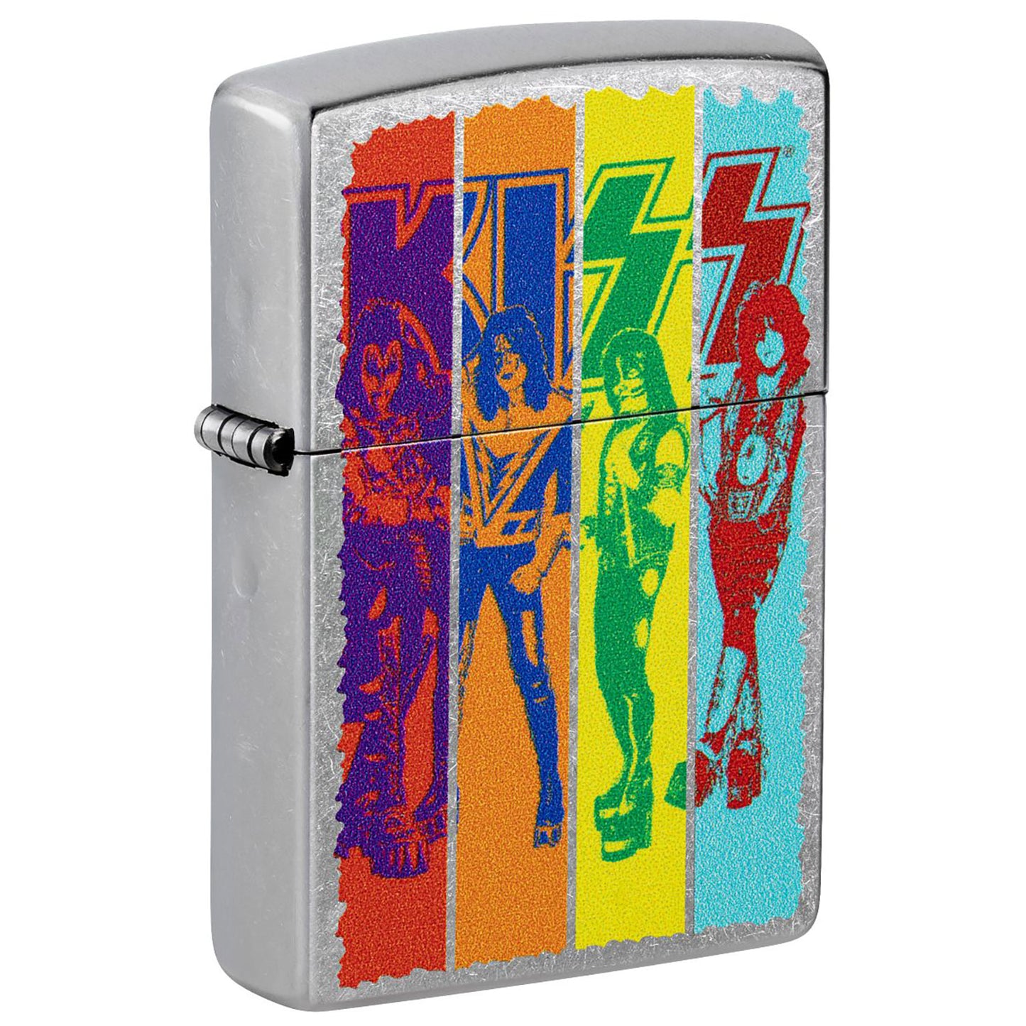 KISS Color Stripes Refillable Lighter