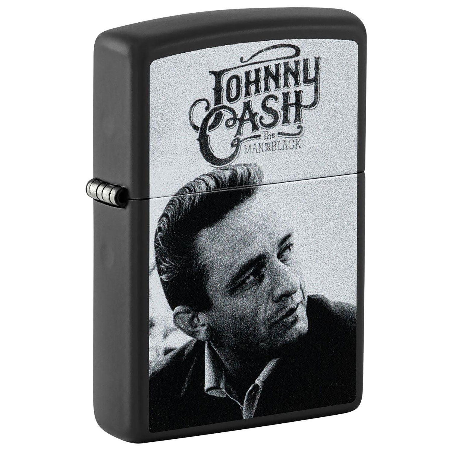 Johnny Cash Vintage Photo Refillable Lighter