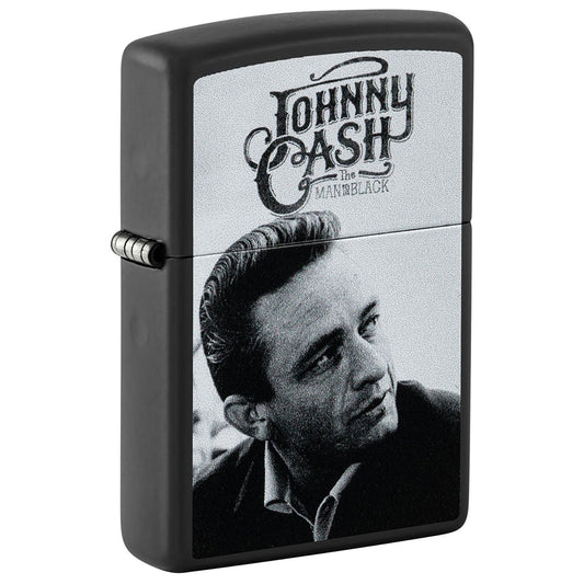 Johnny Cash Vintage Photo Refillable Lighter