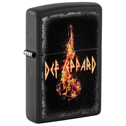 Def Leppard Flaming Logo Refillable Lighter