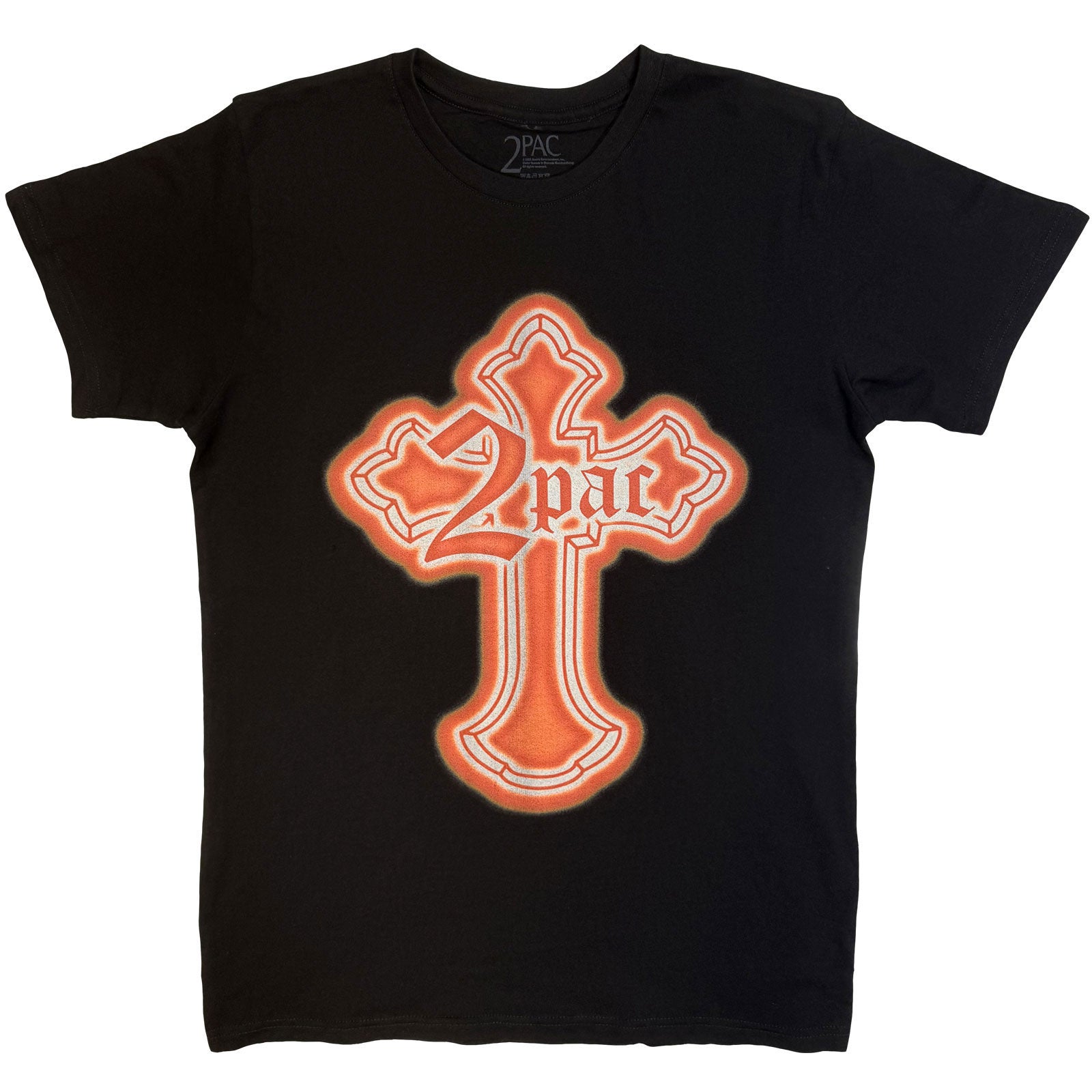 Tupac Halloween Cross T-shirt