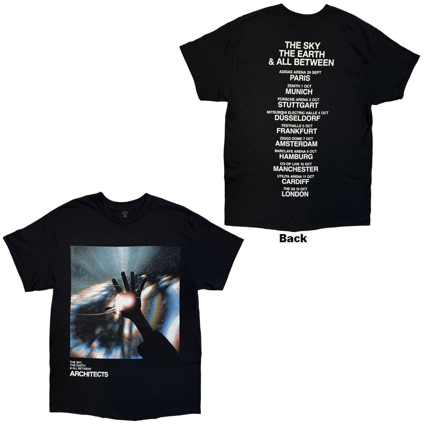 Architects Tste & Ab Eu Tour October 25 T-shirt