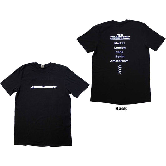Ateez Fellowship Tour Euro Logo T-shirt