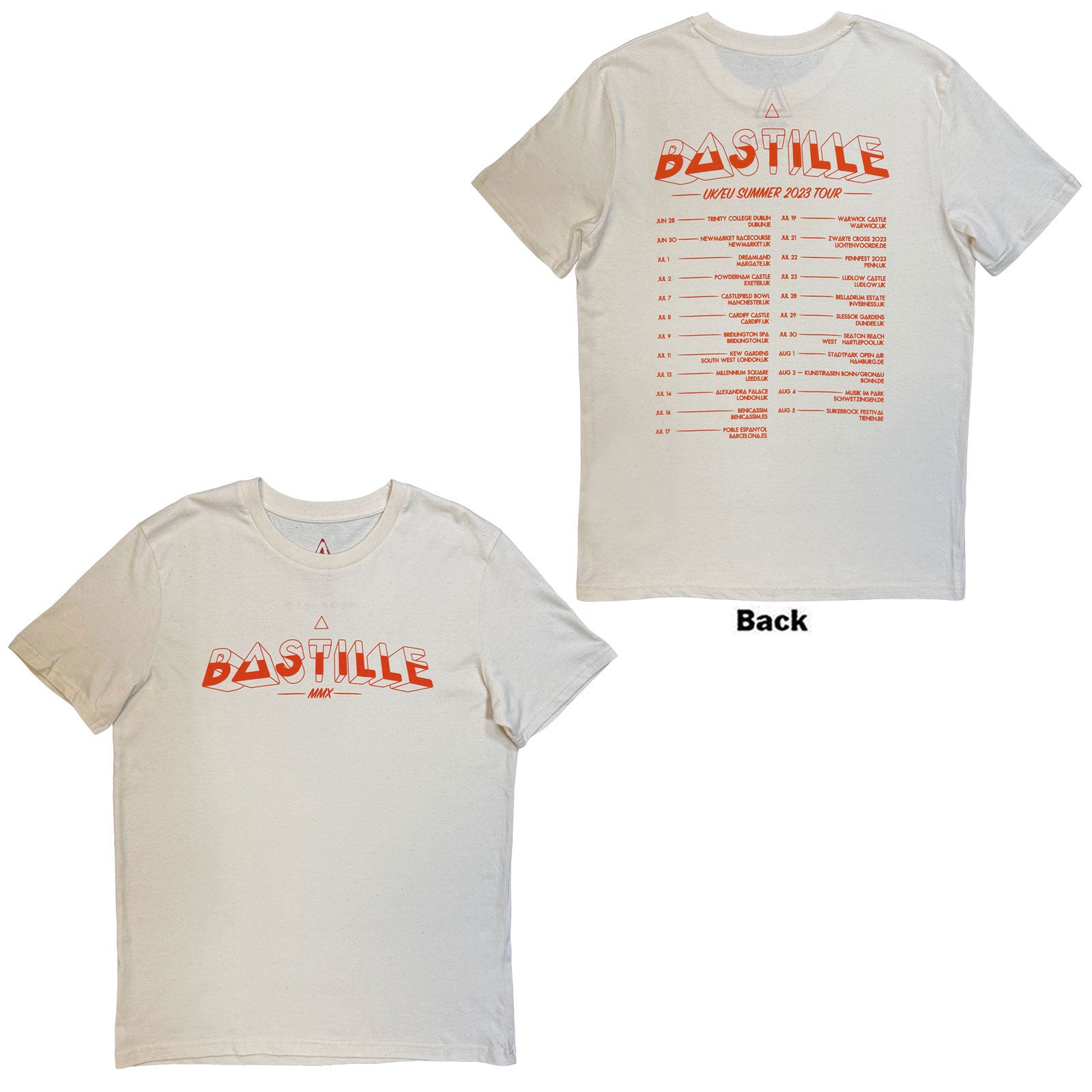 Bastille Summer Uk & Eu Tour 23 T-shirt