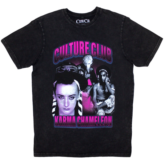 Boy George Karma Chameleon Stone Wash T-shirt