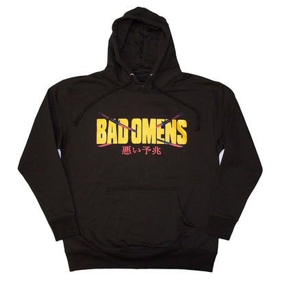 Bad Omens Samurai Woman Hooded Sweatshirt Front