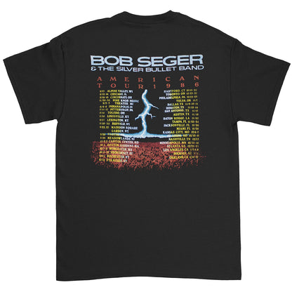 Bob Seger & The Silver Bullet Band Tour '86 T-shirt