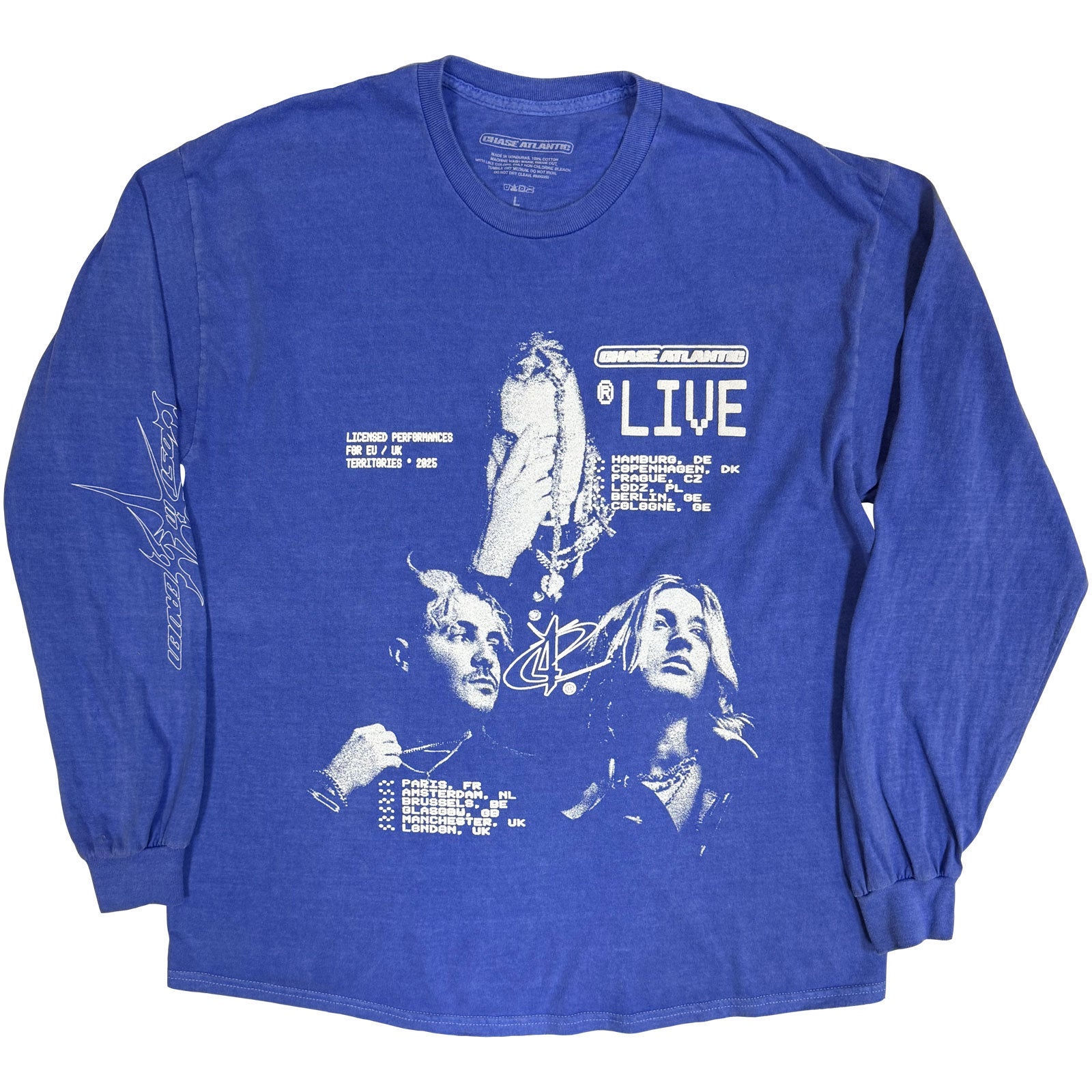 Chase Atlantic Live European Tour '25 Long Sleeve