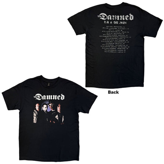 Damned Photo Uk & Eu Tour 24 T-shirt