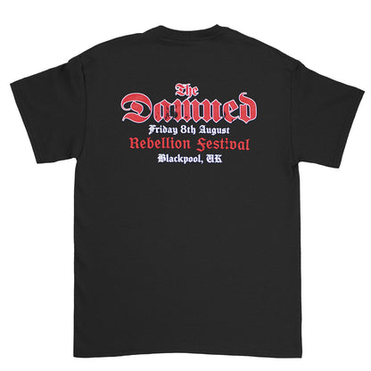 Damned Damned Skeleton/rebellion Festival 25 T-shirt