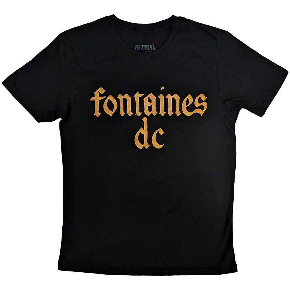 Fontaines D.c. Gothic Logo T-shirt