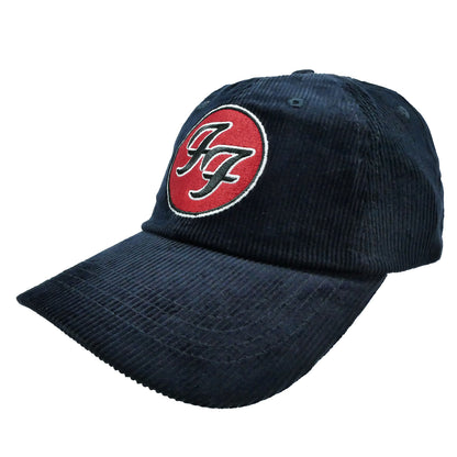 Foo Fighters Ff & Tcats Logos Corduroy Baseball Cap Front