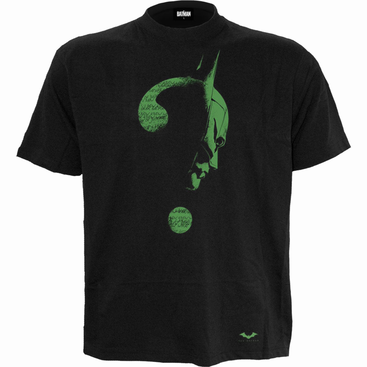 Dc Comics The Batman Glow In The Dark Logo T-shirt