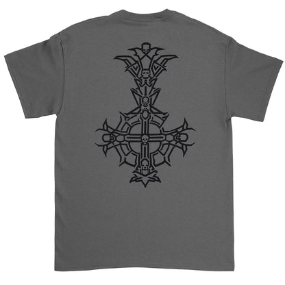 Chrome Logo & Grucifix Outline T-shirt