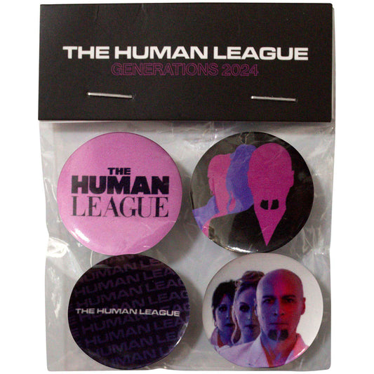 Human League Generations Tour '24 Pewter Pin Badge