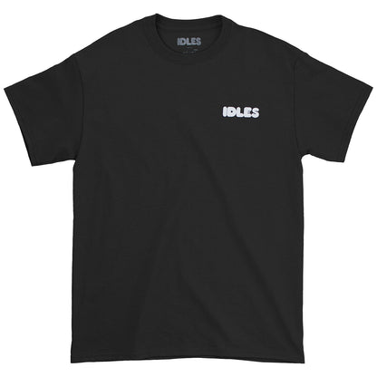 Idles Cartoon Flower T-shirt Front