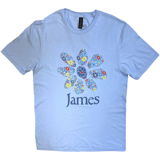 James Multiple Daisy Logo T-shirt