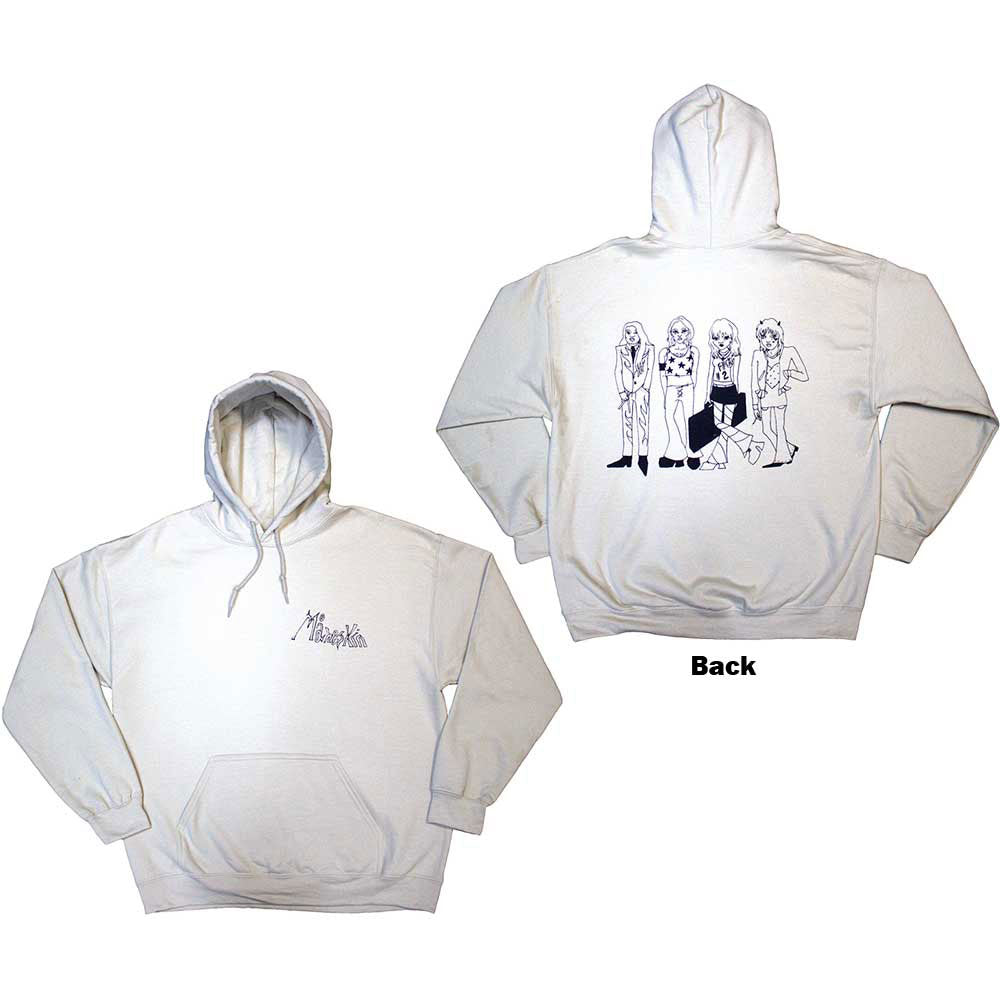 Maneskin Pocket Logo & Mini Doodles Hooded Sweatshirt